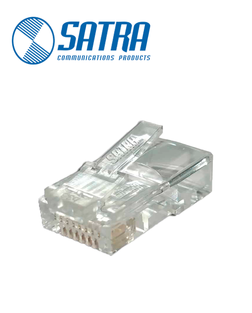 CONECTOR RJ45 CATEGORIA 5E SATRA