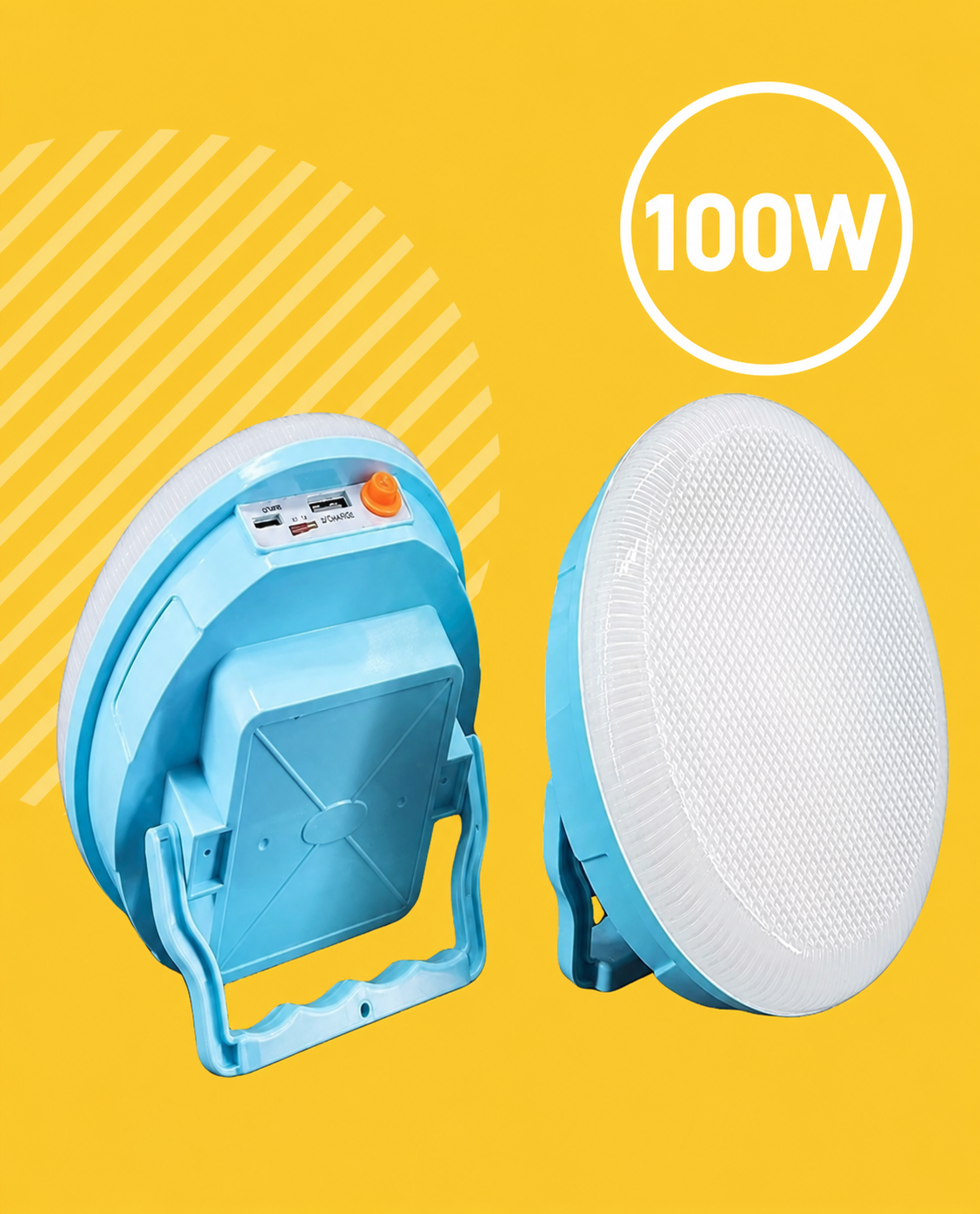 FOCO BOMBILLO UFO RECARGABLE – 100W