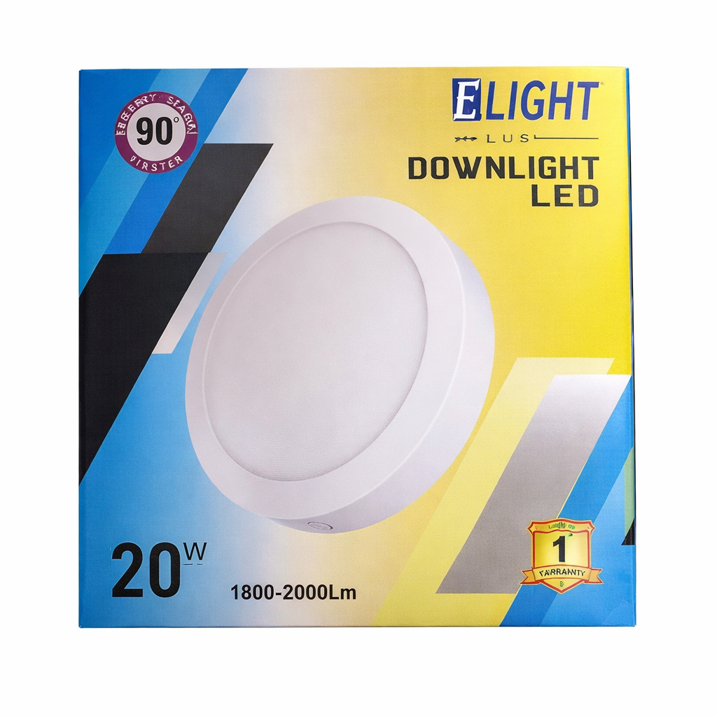 LUMINARIA EMPOTRABLE ELIGHT 20W VT-20