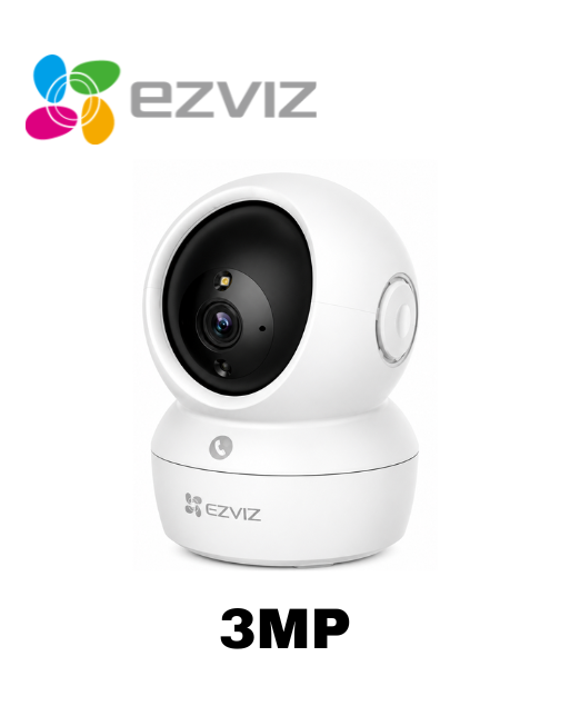 CAMARA IP WIFI EZVIZ H6C PRO PT INTERIOR 3MP 2K LENTE 4MM