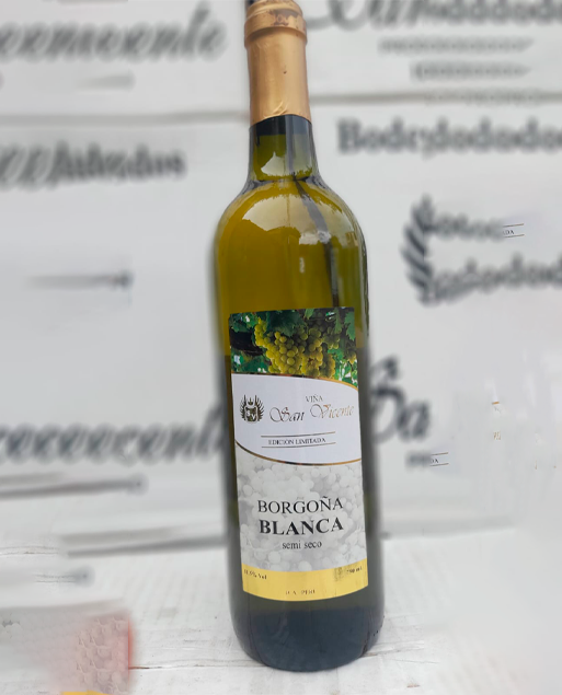 VINO BORGOÑA BLANCA SAN VICENTE 950ML