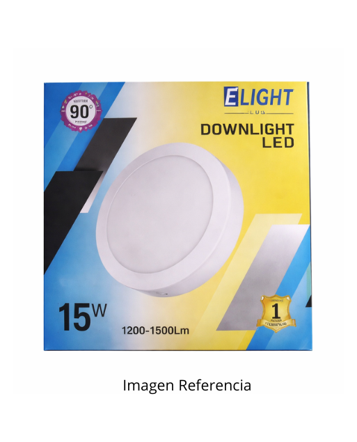 LUMINARIA EMPOTRABLE ELIGHT 15W VT-15